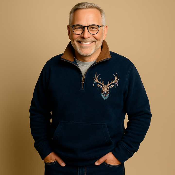Laera & Cole - Quarter-Zip Sweater