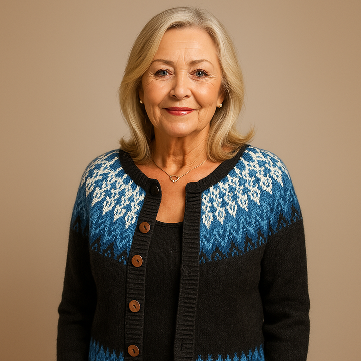 Laera & Cole - Classic Icelandic Wool Cardigan