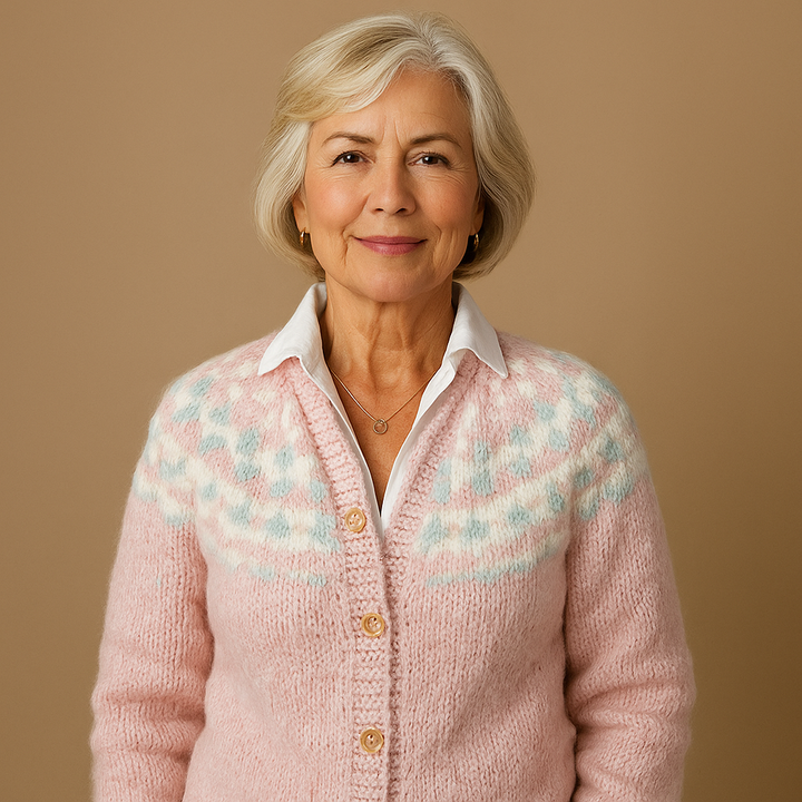Laera & Cole - Classic Icelandic Wool Vintage Cardigan