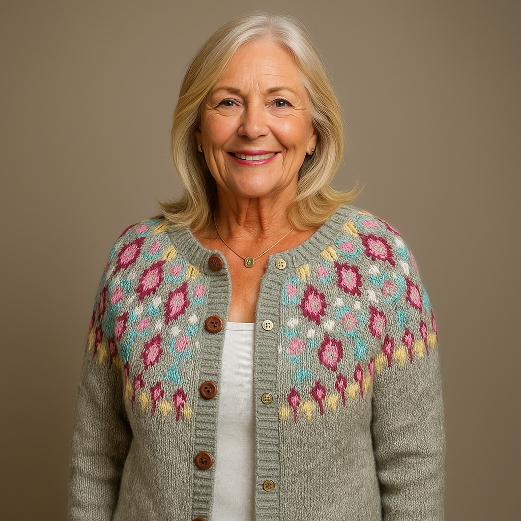 Laera & Cole - Classic Icelandic Wool Cardigan