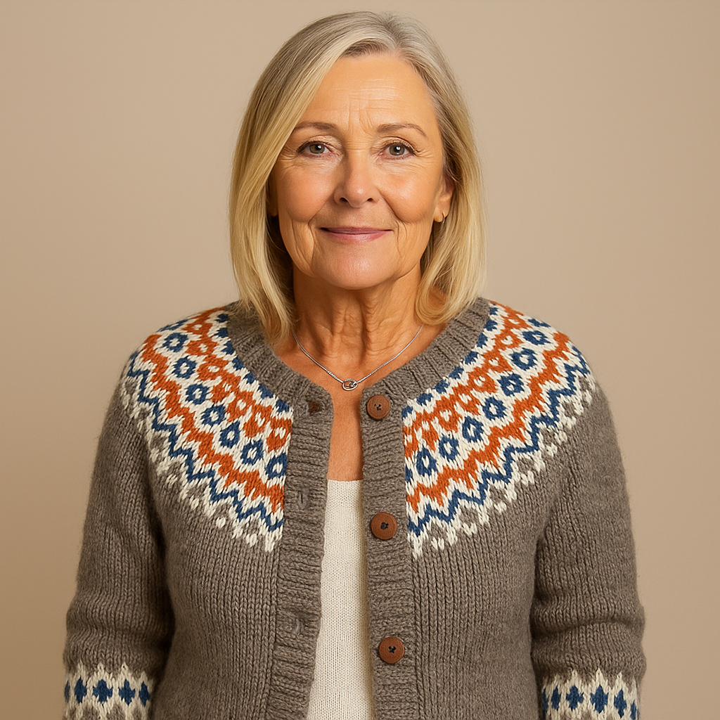 Laera & Cole - Classic Icelandic Wool Cardigan