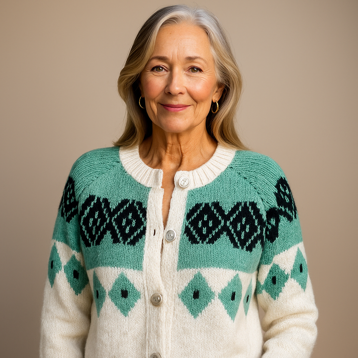 Laera & Cole  - Classic Icelandic Wool Cardigan