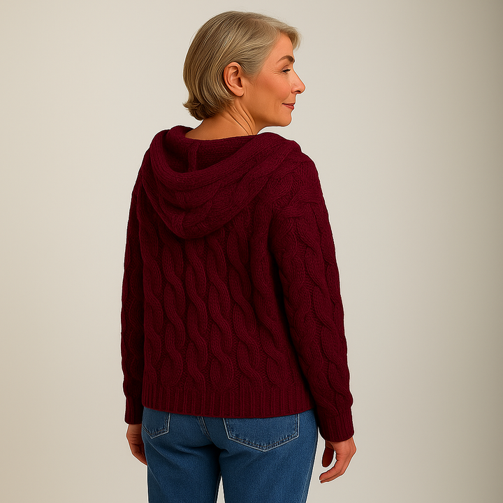 Laera & Cole – Cozy and Stylish Knit Hoodie