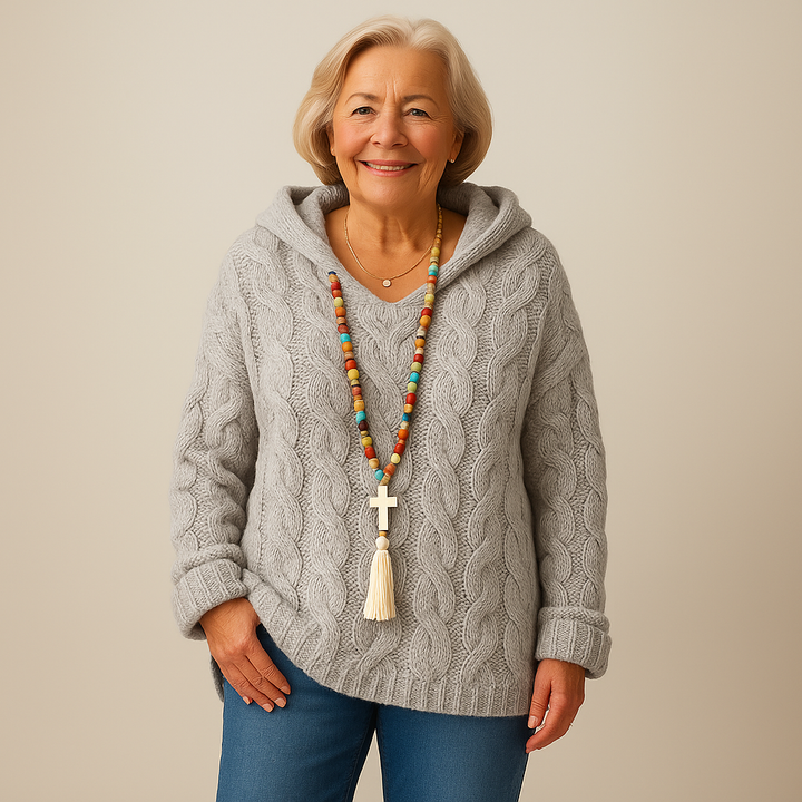 Laera & Cole – Cozy and stylish knitted hoodie