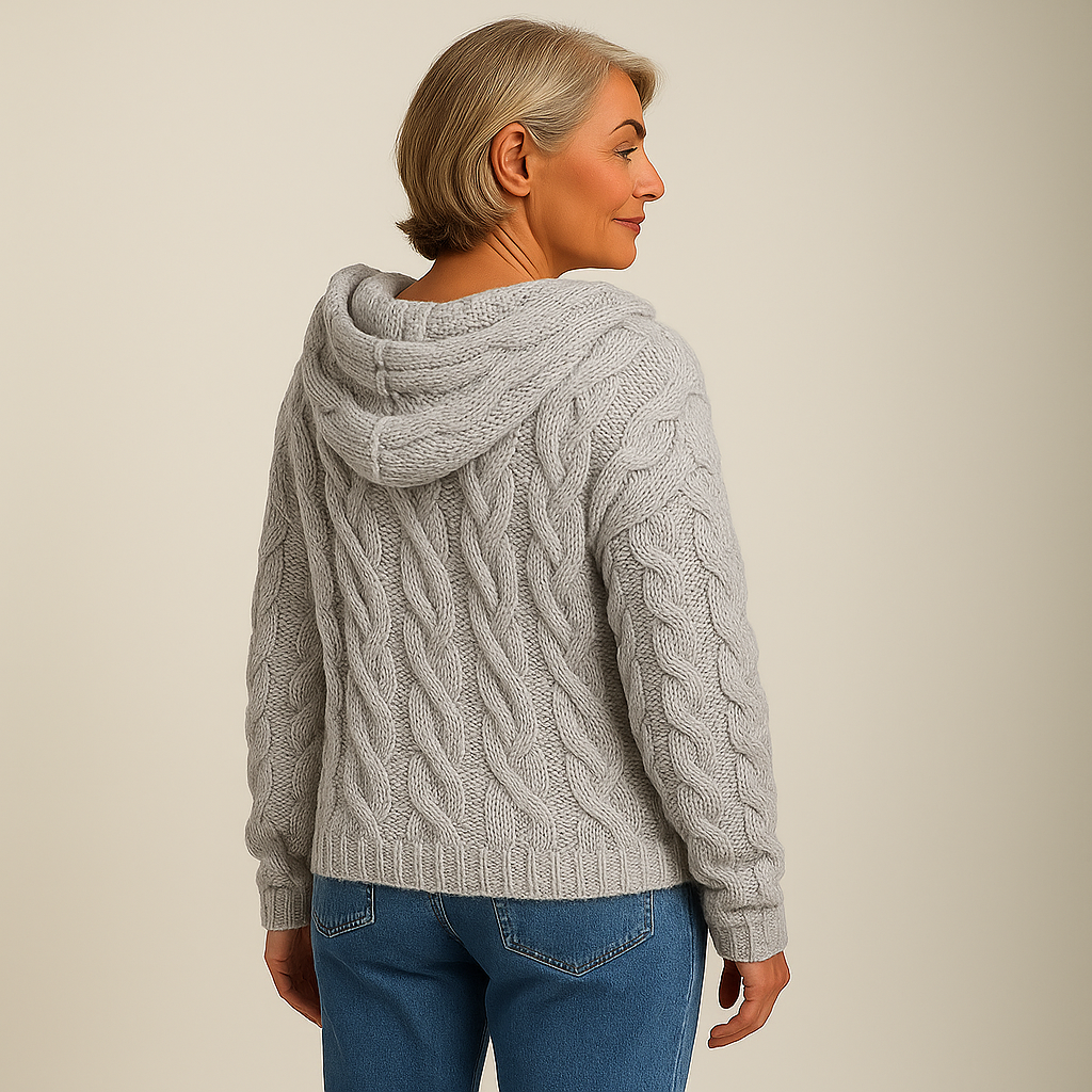 Laera & Cole – Cozy and stylish knitted hoodie