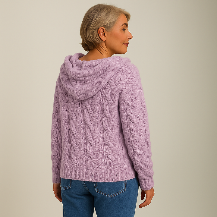 Laera & Cole – Cozy and stylish knitted hoodie