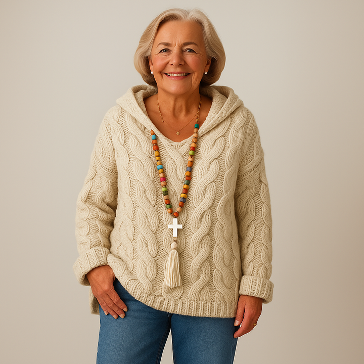 Laera & Cole – Cozy and stylish knitted hoodie