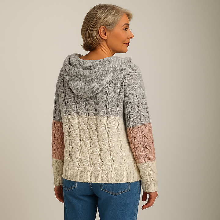 Laera & Cole – Cozy and stylish knitted hoodie