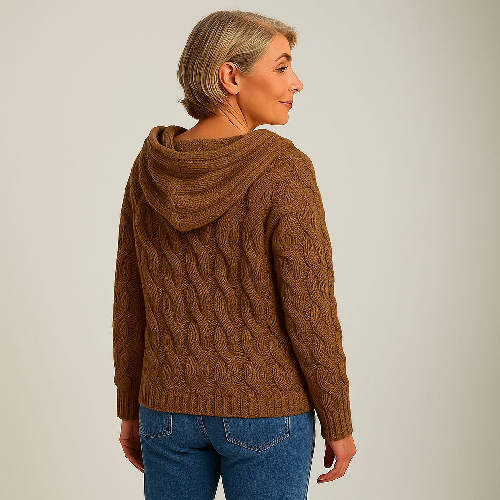 Laera & Cole – Cozy and stylish knitted hoodie