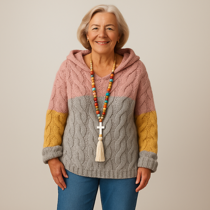 Laera & Cole – Cozy and stylish knitted hoodie