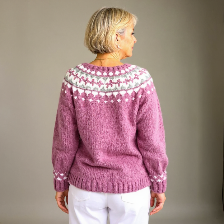 Laera & Cole - Retro Icelandic Wool Cardigan