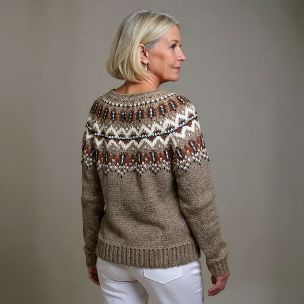 Laera & Cole - Classic Icelandic Wool Vintage Cardigan