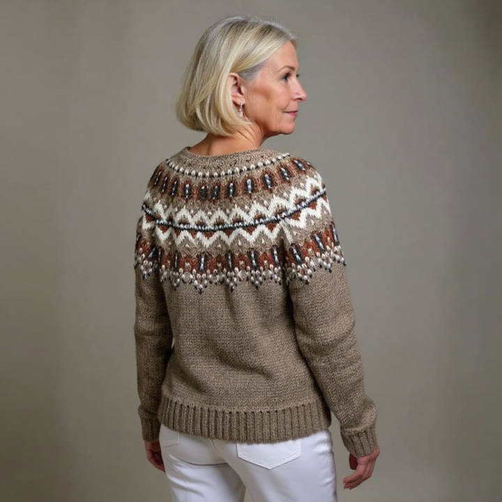 Laera & Cole - Classic Icelandic Wool Vintage Cardigan
