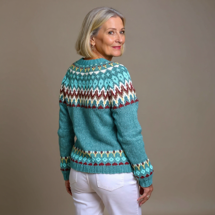 Laera & Cole - Classic Icelandic Wool Cardigan