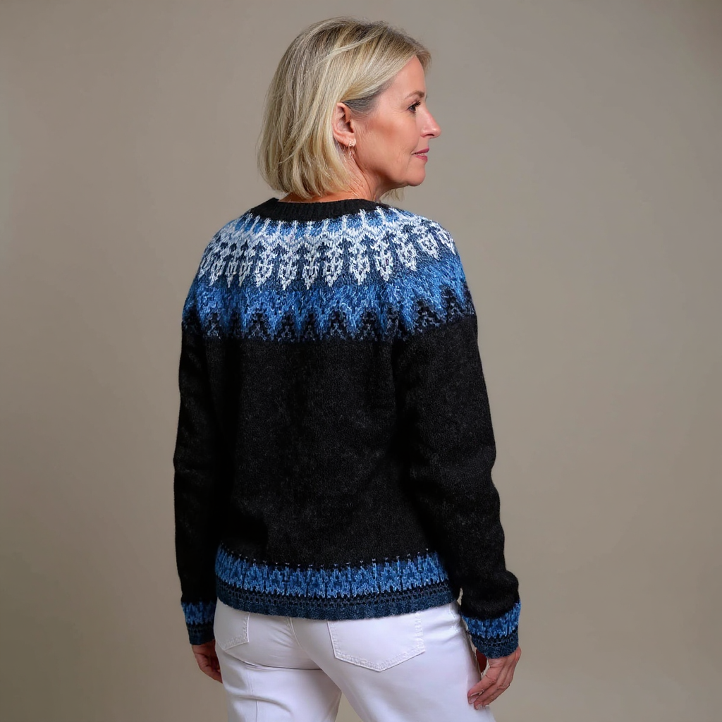 Laera & Cole - Classic Icelandic Wool Cardigan