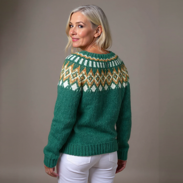 Laera & Cole  - Classic Icelandic Wool Cardigan