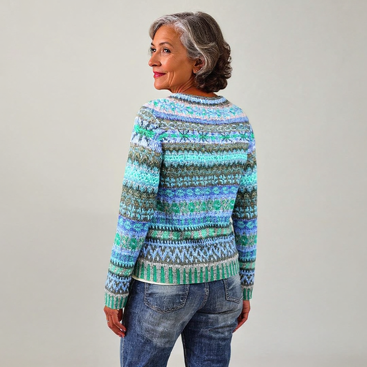 Laera & Cole - Classic Icelandic Wool Knit Sweater