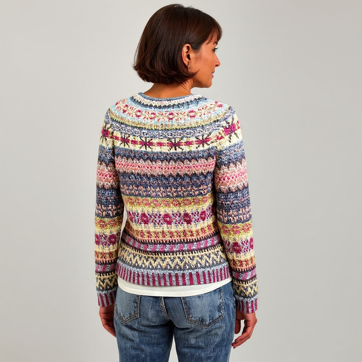 Laera & Cole - Classic Icelandic Wool Knit Sweater