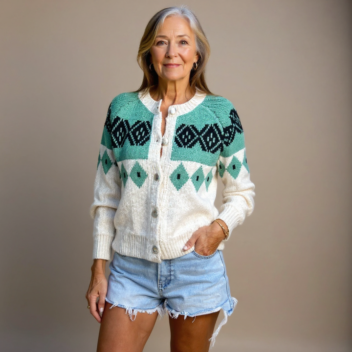 Laera & Cole  - Classic Icelandic Wool Cardigan