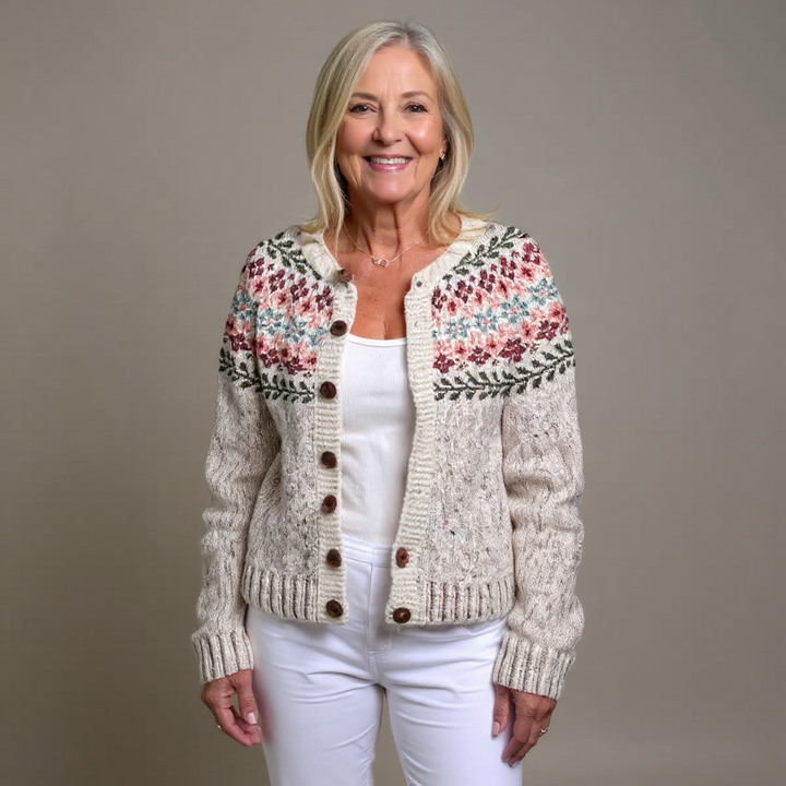 Laera & Cole - Classic Icelandic Wool Cardigan
