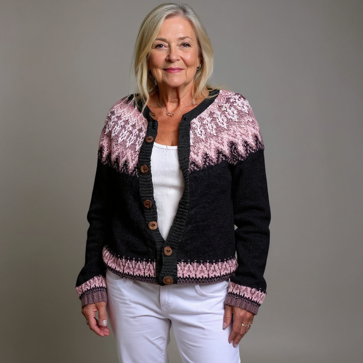 Laera & Cole - Classic Icelandic Wool Vintage Cardigan