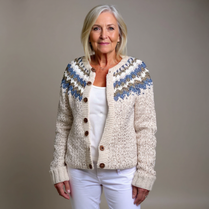 Laera & Cole - Classic Icelandic Wool Cardigan
