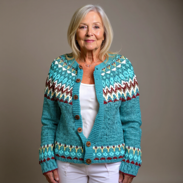 Laera & Cole - Classic Icelandic Wool Cardigan