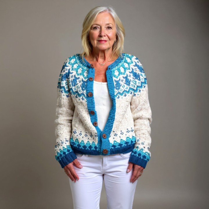 Laera & Cole - Classic Icelandic Wool Cardigan