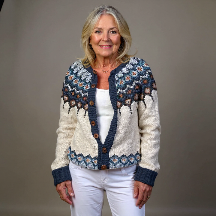 Laera & Cole - Classic Icelandic Wool Cardigan