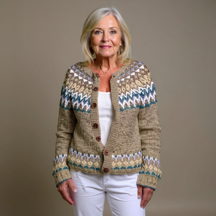 Laera & Cole  - Classic Icelandic Wool Cardigan