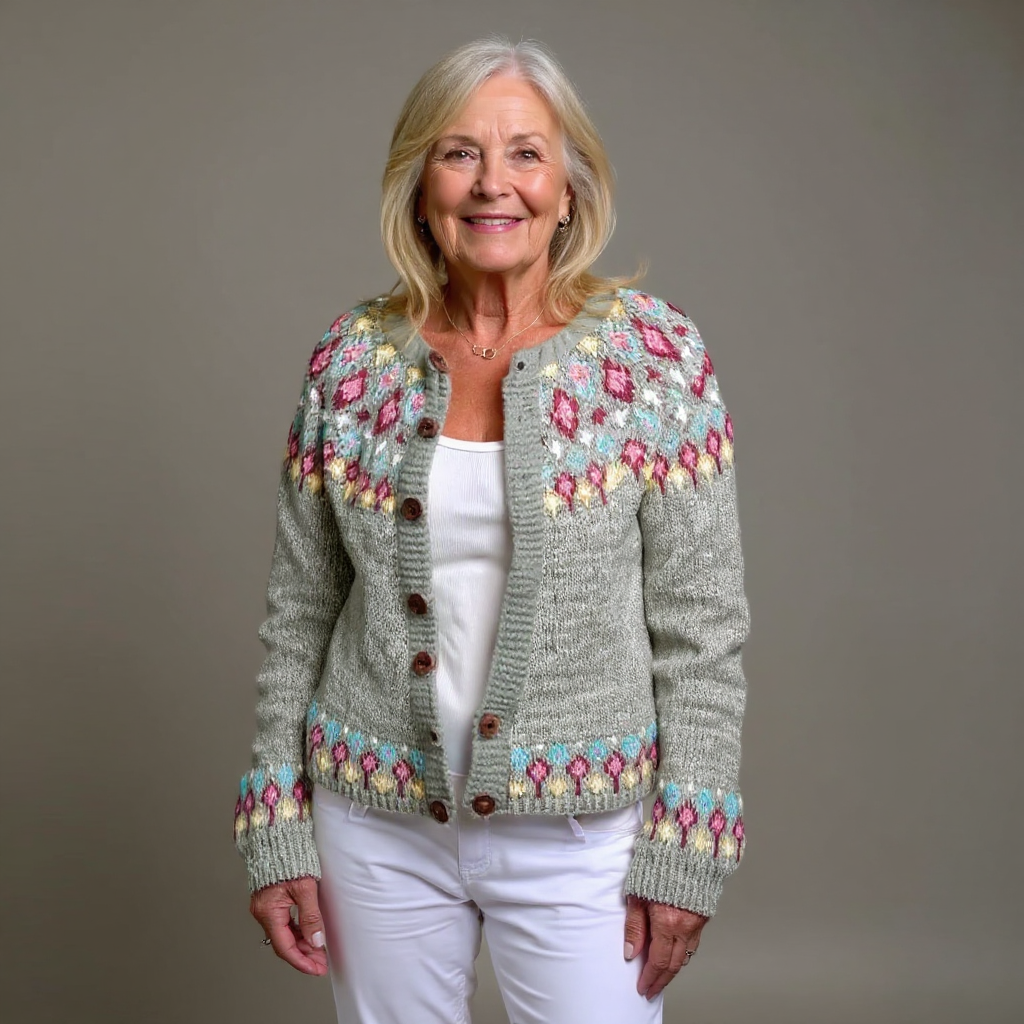 Laera & Cole - Classic Icelandic Wool Cardigan