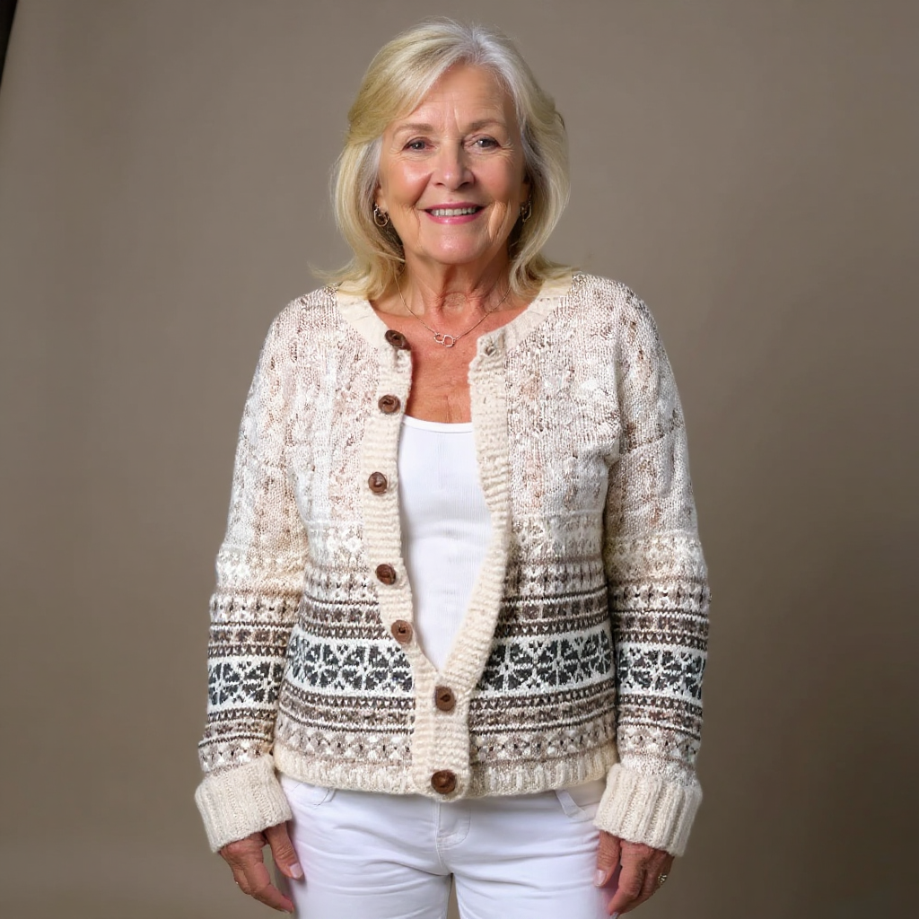 Laera & Cole - Classic Icelandic Wool Cardigan