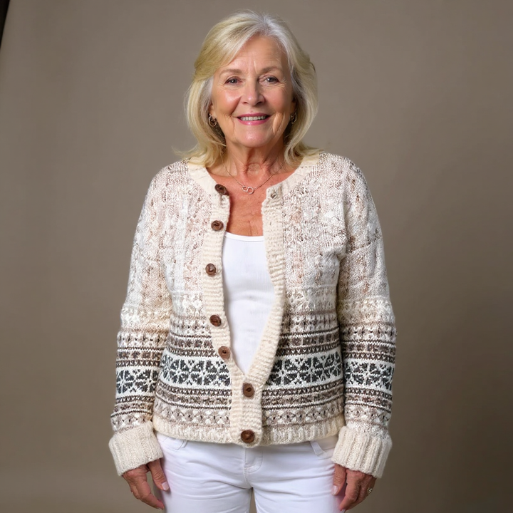 Laera & Cole - Classic Icelandic Wool Cardigan