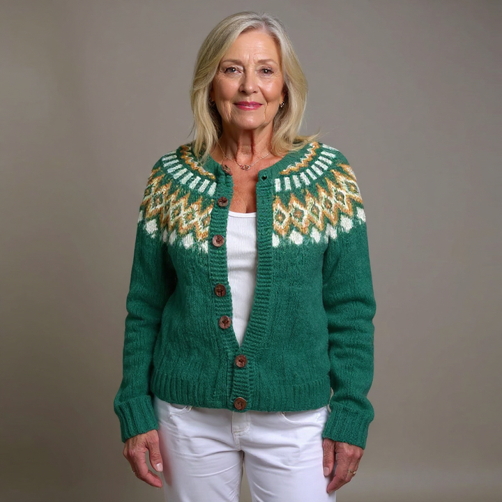 Laera & Cole  - Classic Icelandic Wool Cardigan