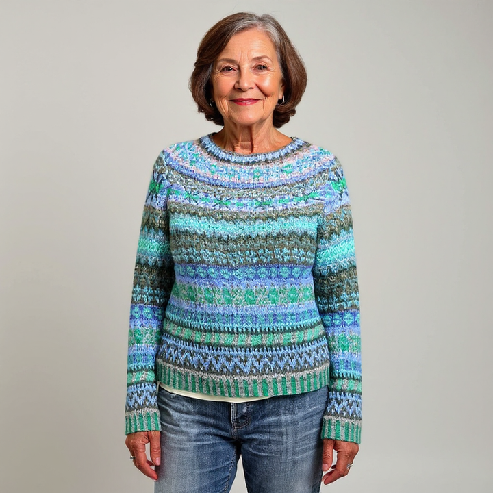 Laera & Cole - Classic Icelandic Wool Knit Sweater