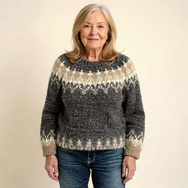 Laera & Cole - Classic Icelandic Wool Sweater