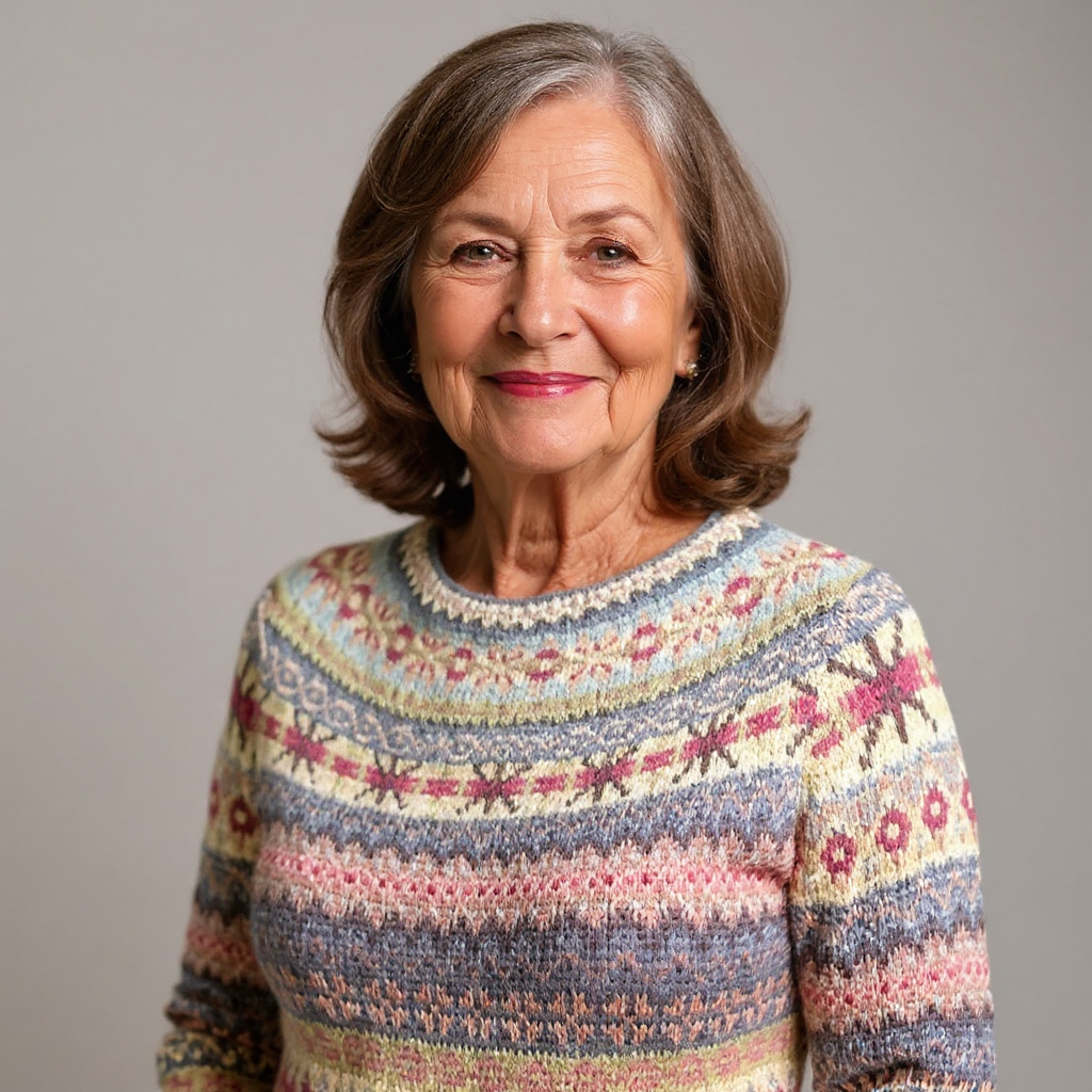 Laera & Cole - Classic Icelandic Wool Knit Sweater