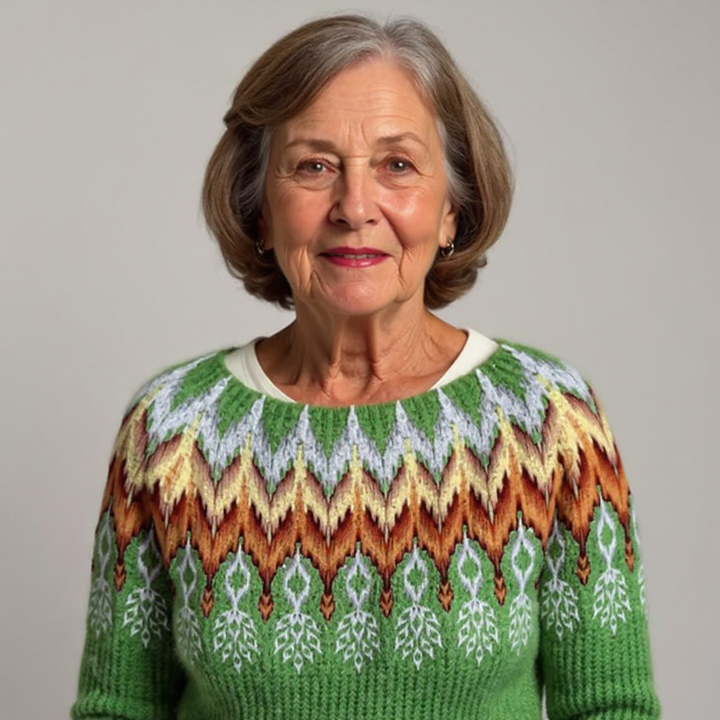 Laera & Cole - Classic Icelandic Wool Knit Sweater