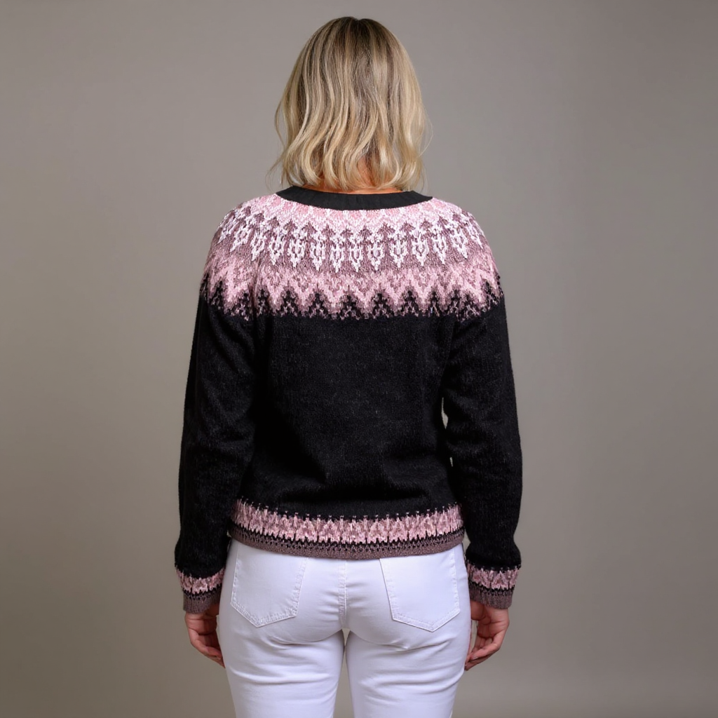 Laera & Cole - Classic Icelandic Wool Vintage Cardigan