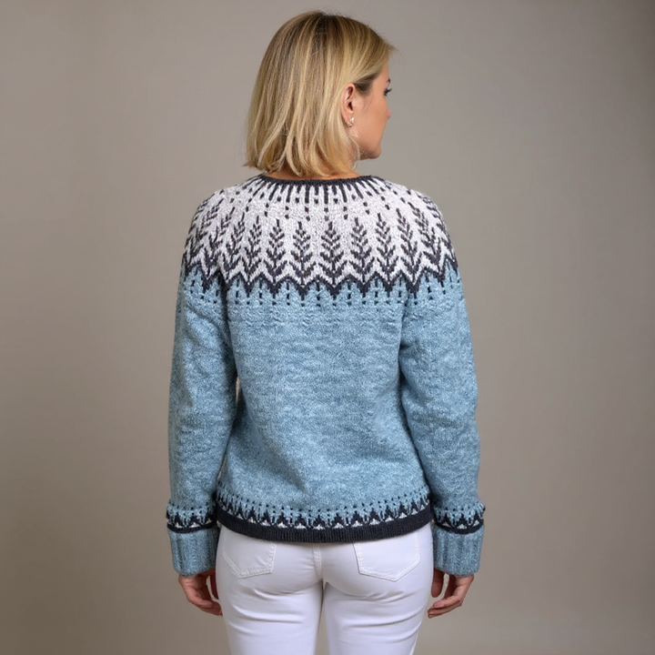 Laera & Cole - Retro Icelandic Wool Cardigan