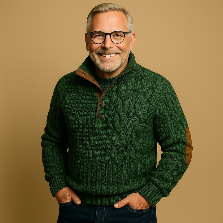 Laera & Cole - Quarter-Zip Sweater