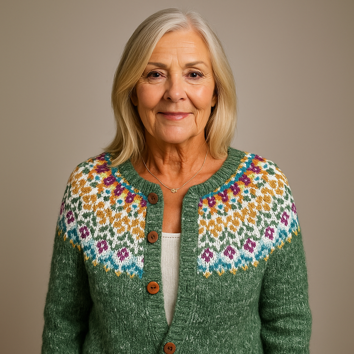Laera & Cole - Classic Icelandic Wool Vintage Cardigan