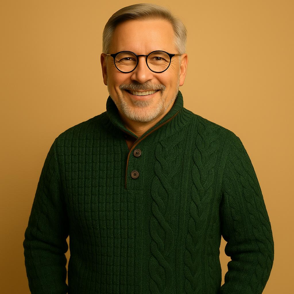 Laera & Cole - Quarter-Zip Sweater