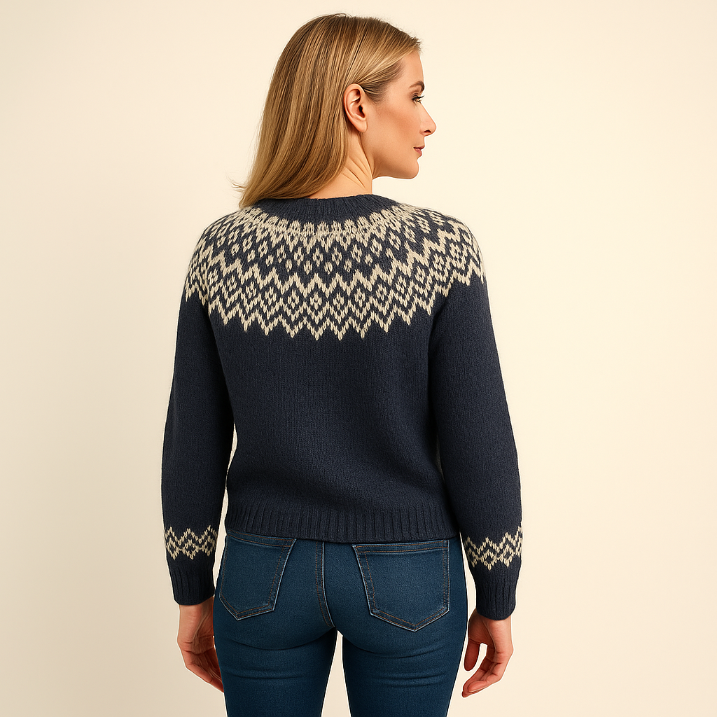 Laera & Cole - Classic Vintage Wool Knit Cardigan