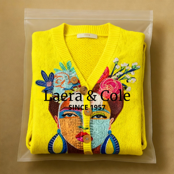 Anna | Art Printed Cardigan