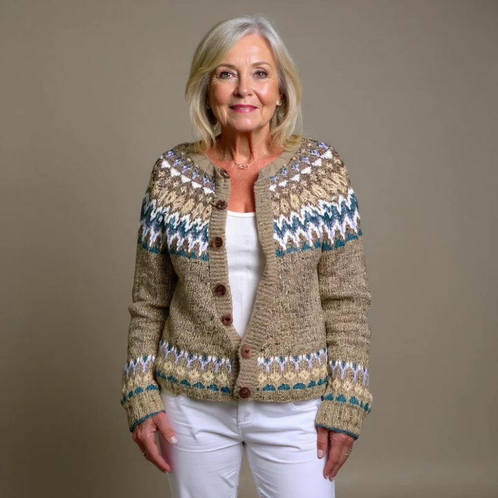 Laera & Cole - Classic Icelandic Wool Cardigan