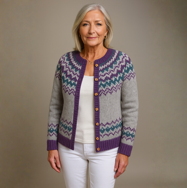 Laera & Cole - Classic Icelandic Wool Cardigan