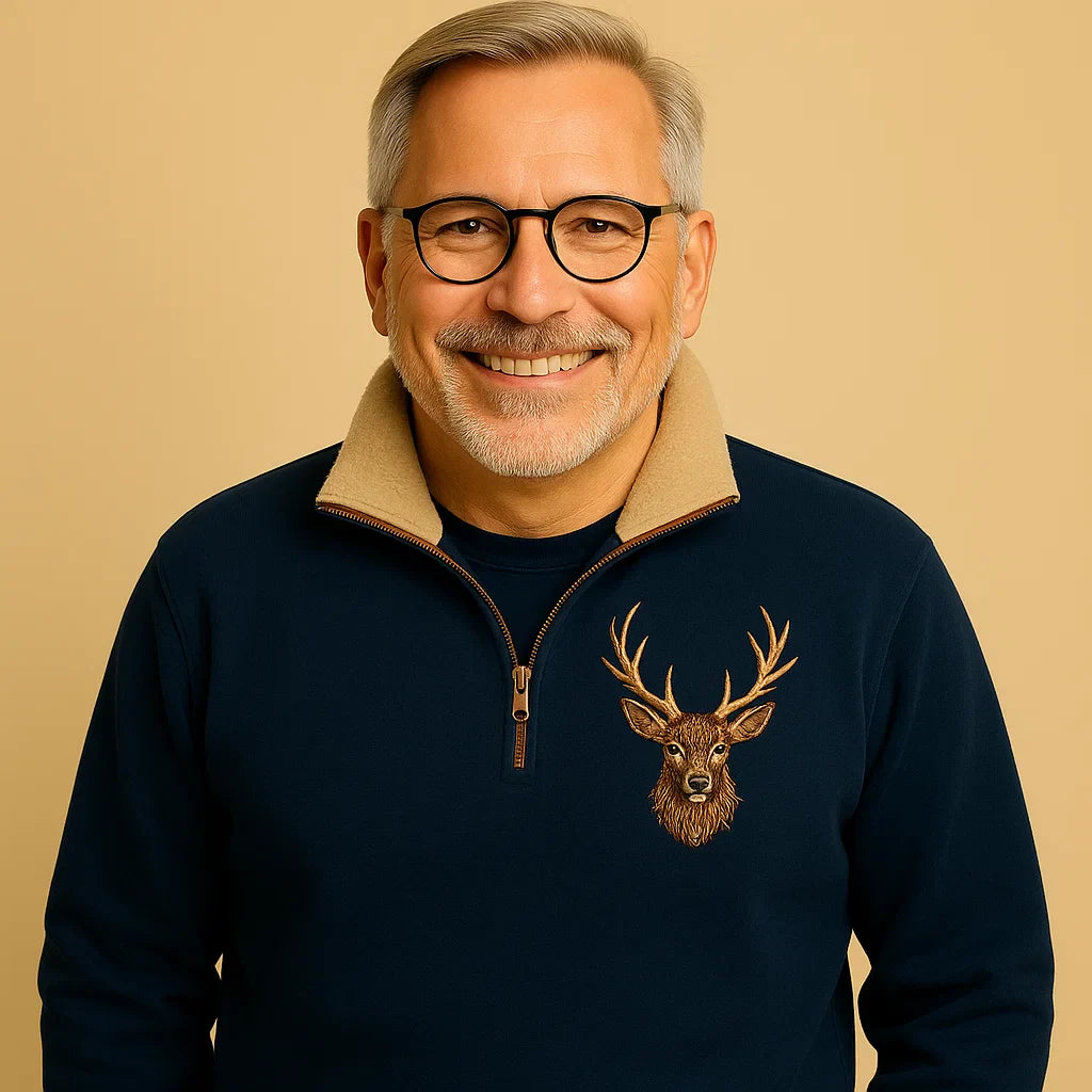 Laera & Cole - Quarter-Zip Sweater