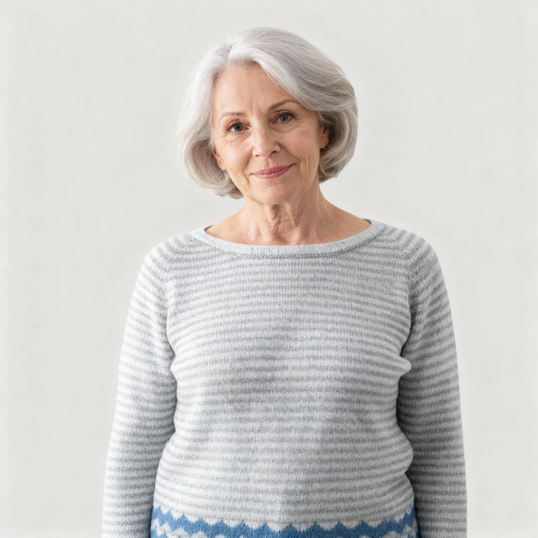 Laera & Cole - Classic Icelandic Wool Knit Sweater