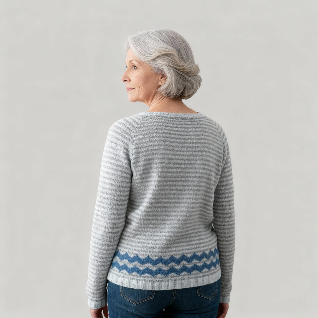 Laera & Cole - Classic Icelandic Wool Knit Sweater